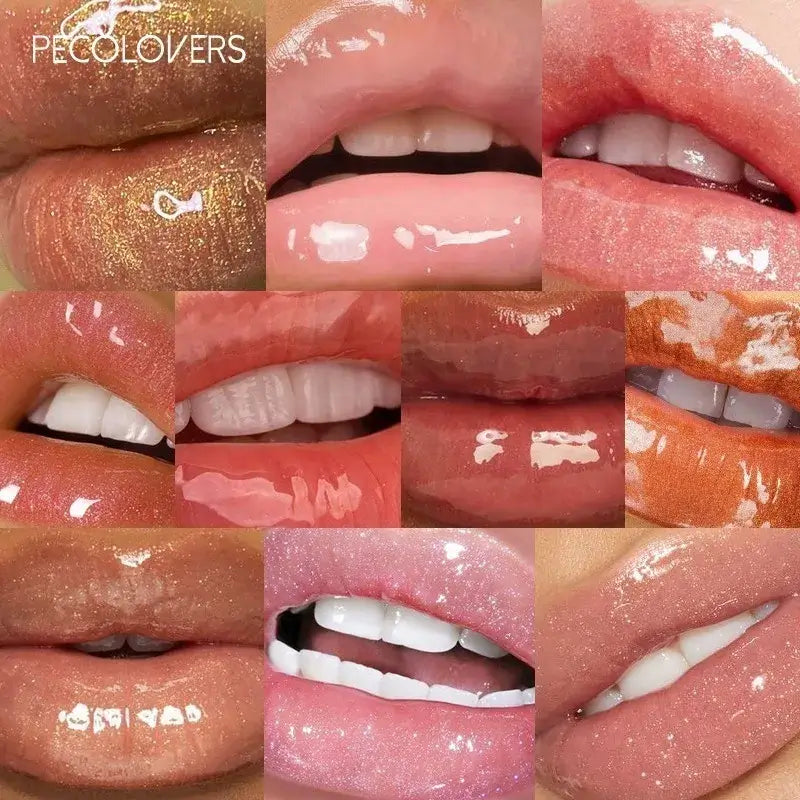 Frost Glow Cosmetics Lip Gloss – Multi-color, clear, moisturizing gloss & balm in one. Hydrates lips with natural shine & comfort.