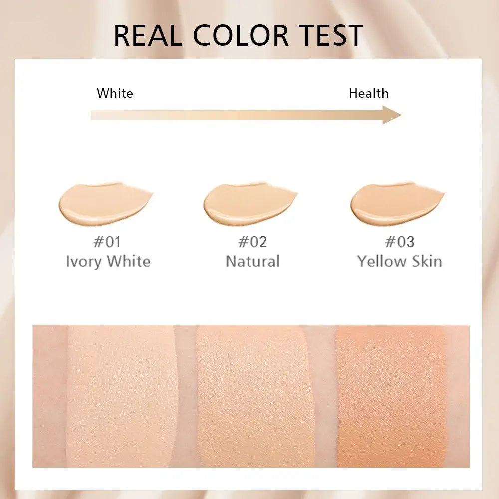 Frost Glow Cosmetics liquid foundation conceals blemishes, covers flaws naturally & delivers a smooth, non-sticky, flawless complexion.