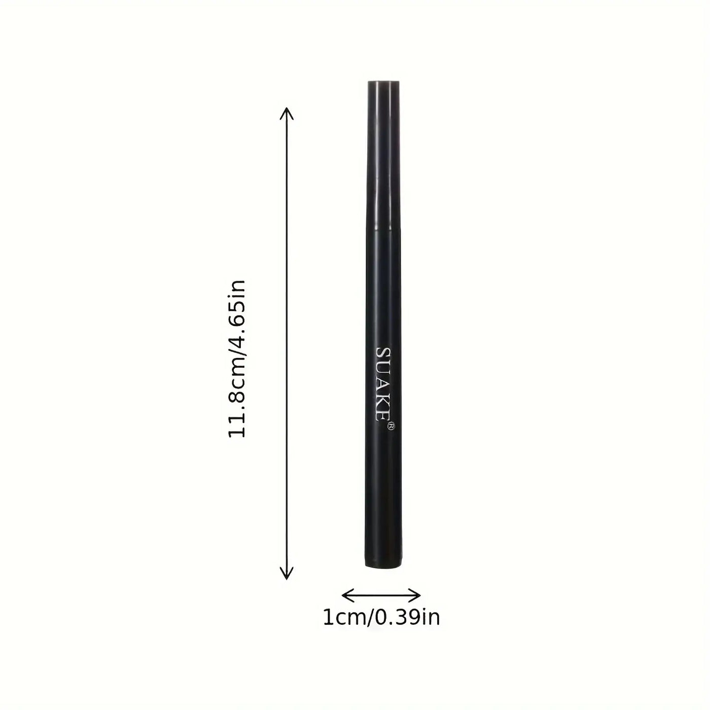 Frost Glow Cosmetics quick-dry eyeliner pen. Waterproof, anti-smudge, long-lasting matte eye liner for smooth, precise makeup looks.