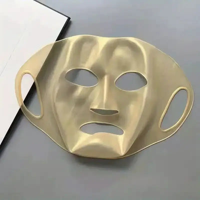 Frost Glow Cosmetics silicone mask cover reusable 3D design locks in moisture, prevents evaporation & boosts sheet mask results.