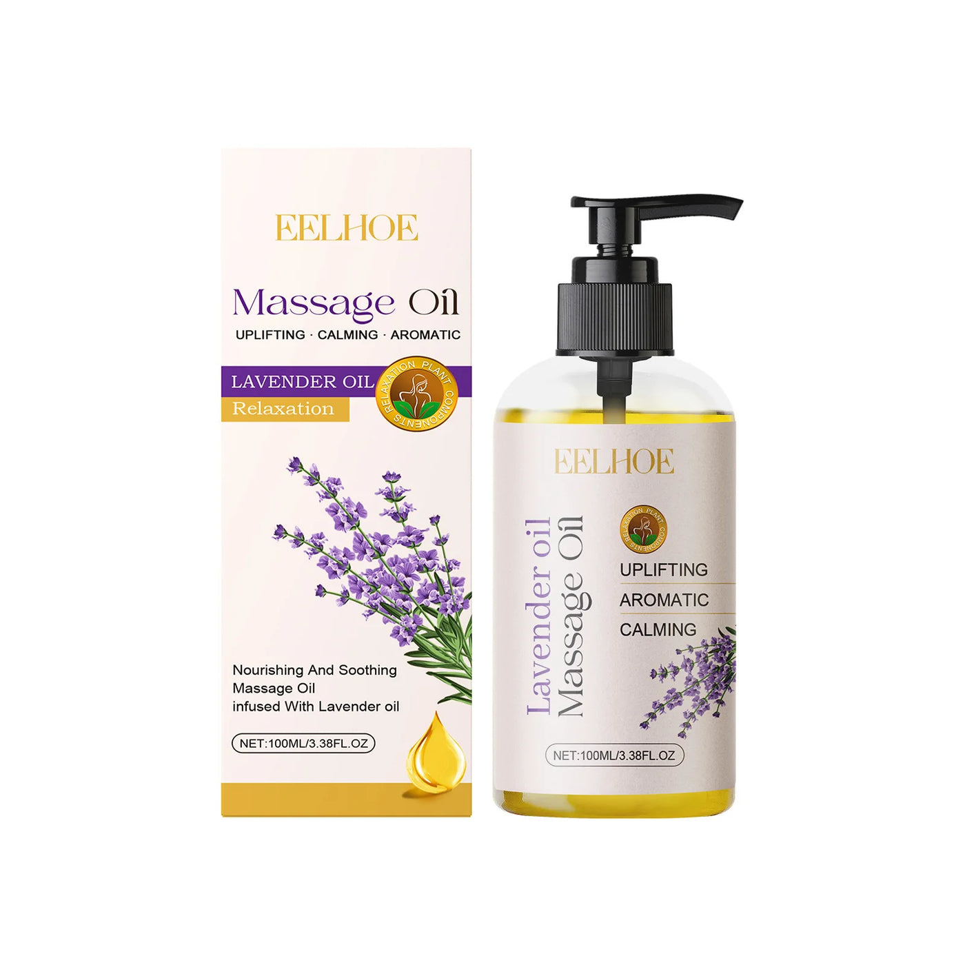 Relaxing body oil that relieves muscle soreness & fatigue. Moisturizing, firming & nourishing for smooth, radiant skin.