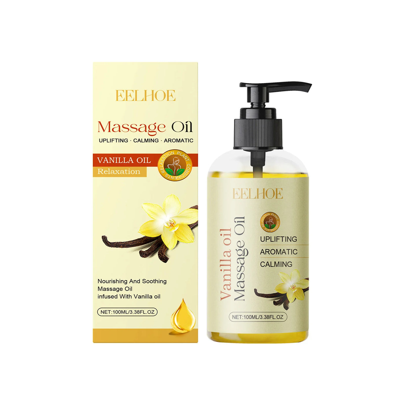 Relaxing body oil that relieves muscle soreness & fatigue. Moisturizing, firming & nourishing for smooth, radiant skin.