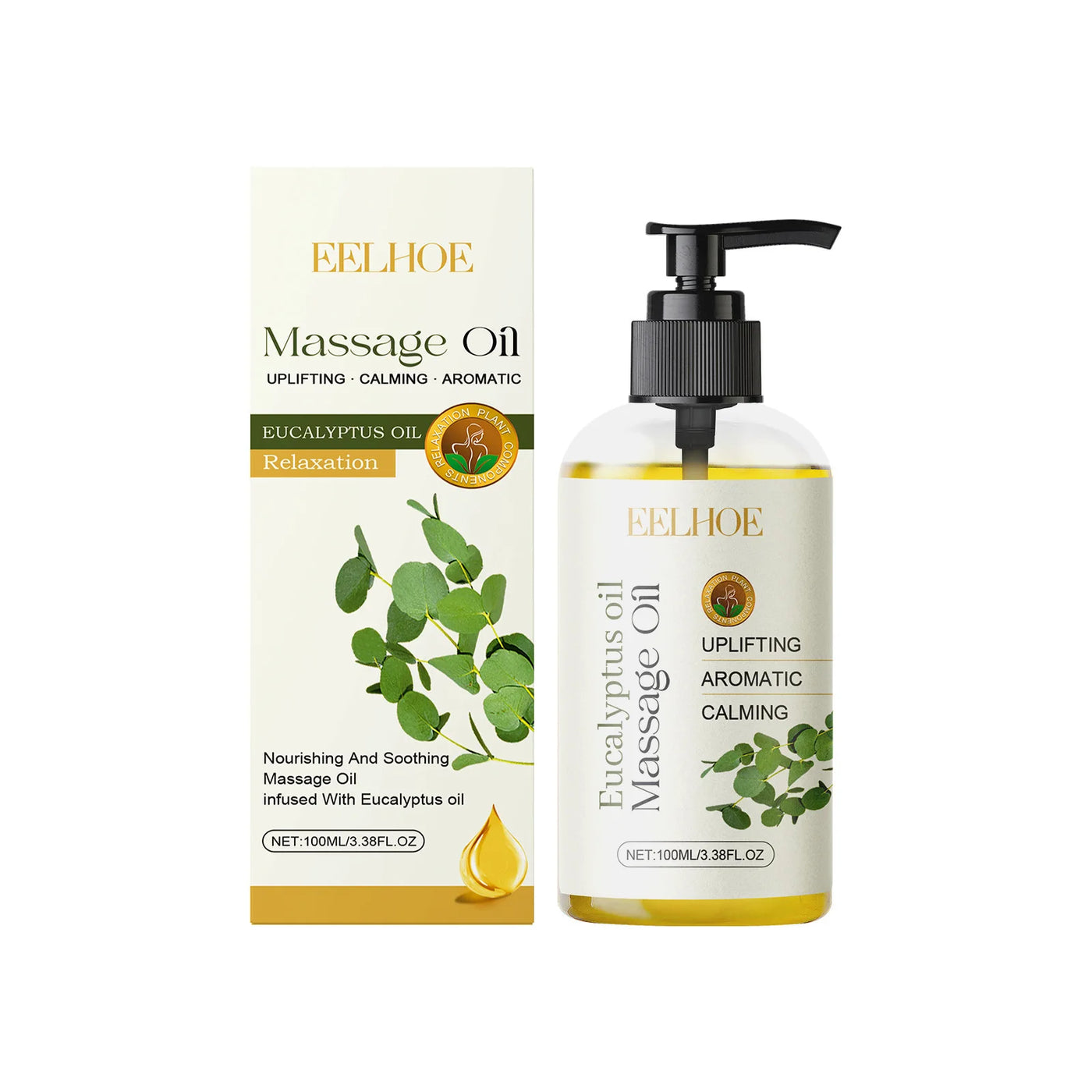 Relaxing body oil that relieves muscle soreness & fatigue. Moisturizing, firming & nourishing for smooth, radiant skin.