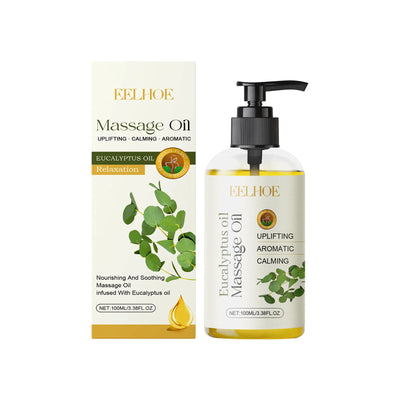 Relaxing body oil that relieves muscle soreness & fatigue. Moisturizing, firming & nourishing for smooth, radiant skin.