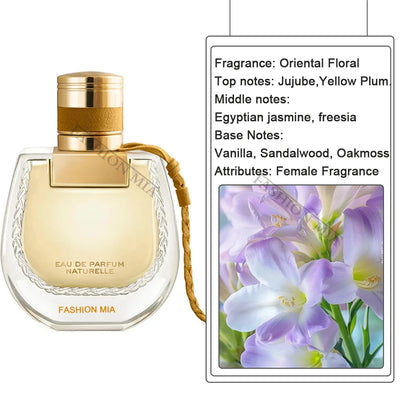 A lasting floral citrus perfume for women. 75ml Eau De Parfum with feminine allure — perfect for dating, gifts & daily wear.