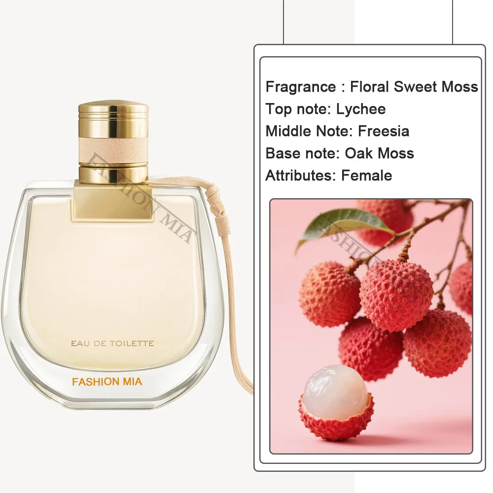 A lasting floral citrus perfume for women. 75ml Eau De Parfum with feminine allure — perfect for dating, gifts & daily wear.