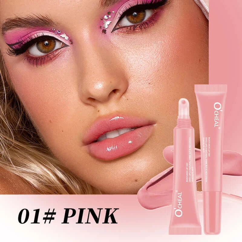 Frost Glow Cosmetics 4-Color Lip Gloss Set – Moisturizing, plumping, mirror-shine lip oils that smooth fine lines & enhance lips.