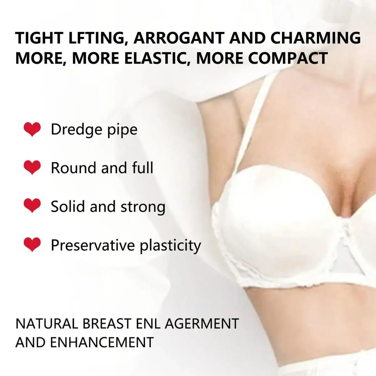 Nourishing breast enhancement oil that supports firmness, elasticity & natural growth. A body care essential for women’s confidence.