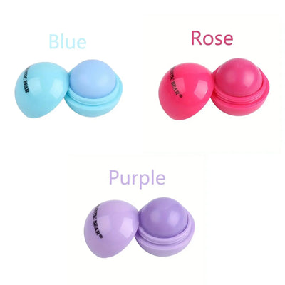 Frost Glow Cosmetics cute ball lip balm hydrates, soothes & plumps lips. Non-stick, long-lasting protection against dryness & frost cracks.