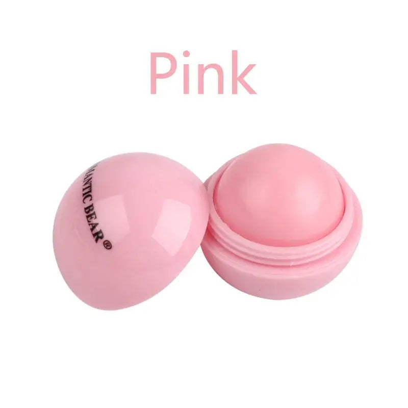 Frost Glow Cosmetics cute ball lip balm hydrates, soothes & plumps lips. Non-stick, long-lasting protection against dryness & frost cracks.