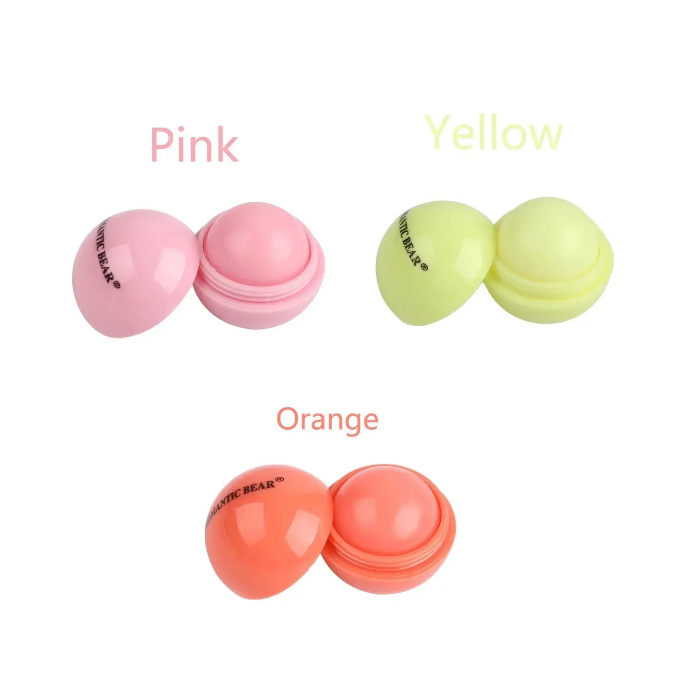 Frost Glow Cosmetics cute ball lip balm hydrates, soothes & plumps lips. Non-stick, long-lasting protection against dryness & frost cracks.