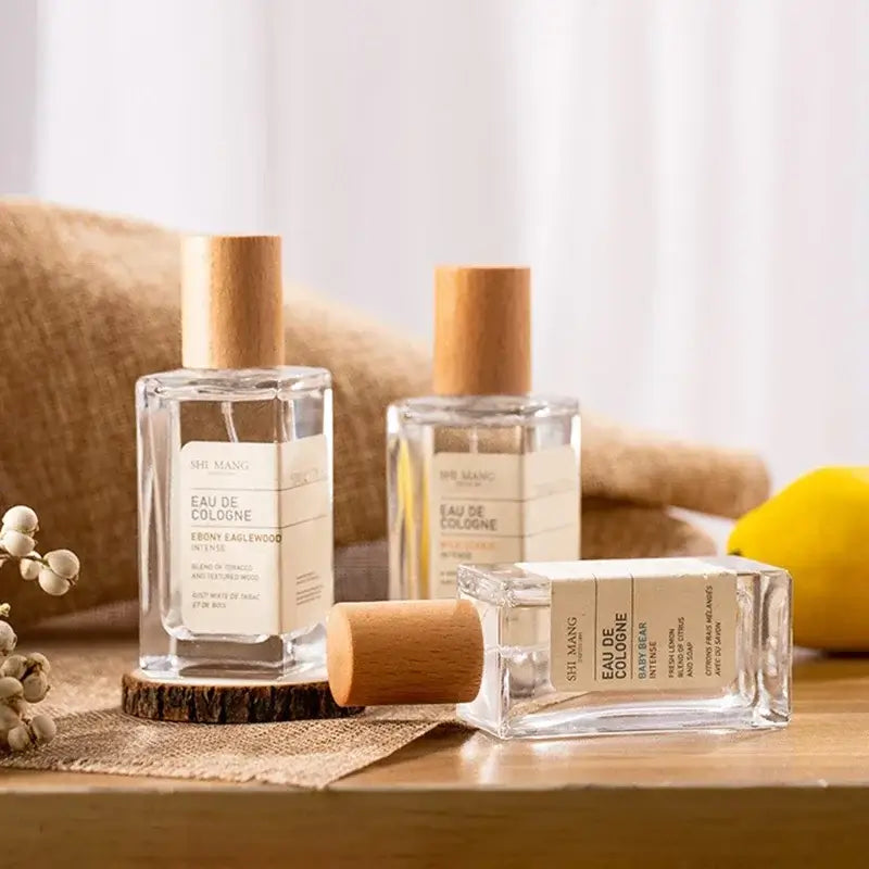 Premium unisex Eau De Parfum with woody & light floral notes. A fresh, long-lasting fragrance that feels elegant & luxurious.