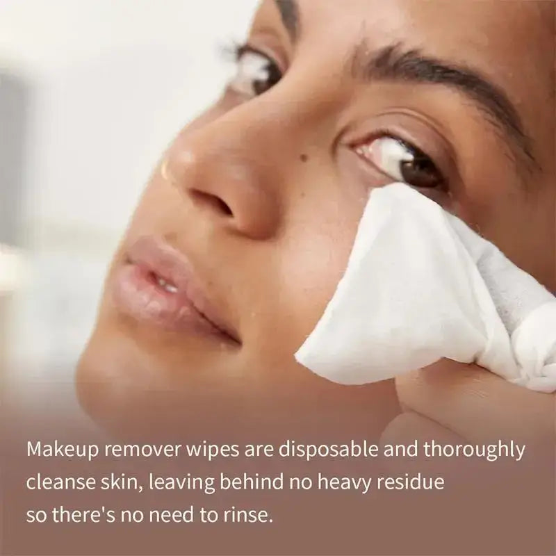Gentle, oil-free makeup remover wipes for sensitive skin. Hypoallergenic & effective cleansing. Shop Frost Glow Cosmetics facial wipes today!