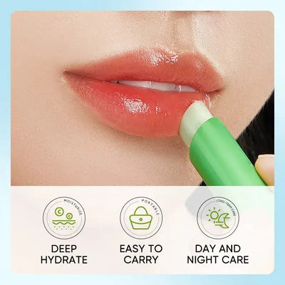 Frost Glow Cosmetics Lip Aloe Balm hydrates, repairs & prevents cracking. Gentle, refreshing & non-irritating daily lip care.