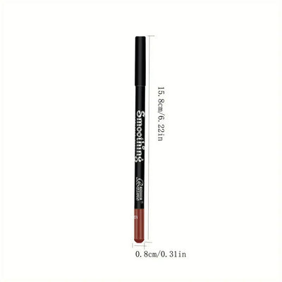Frost Glow Cosmetics luxury matte lip liner. Smooth, long-lasting formula for perfect lip contour & filling. Versatile shades for all skin tones.