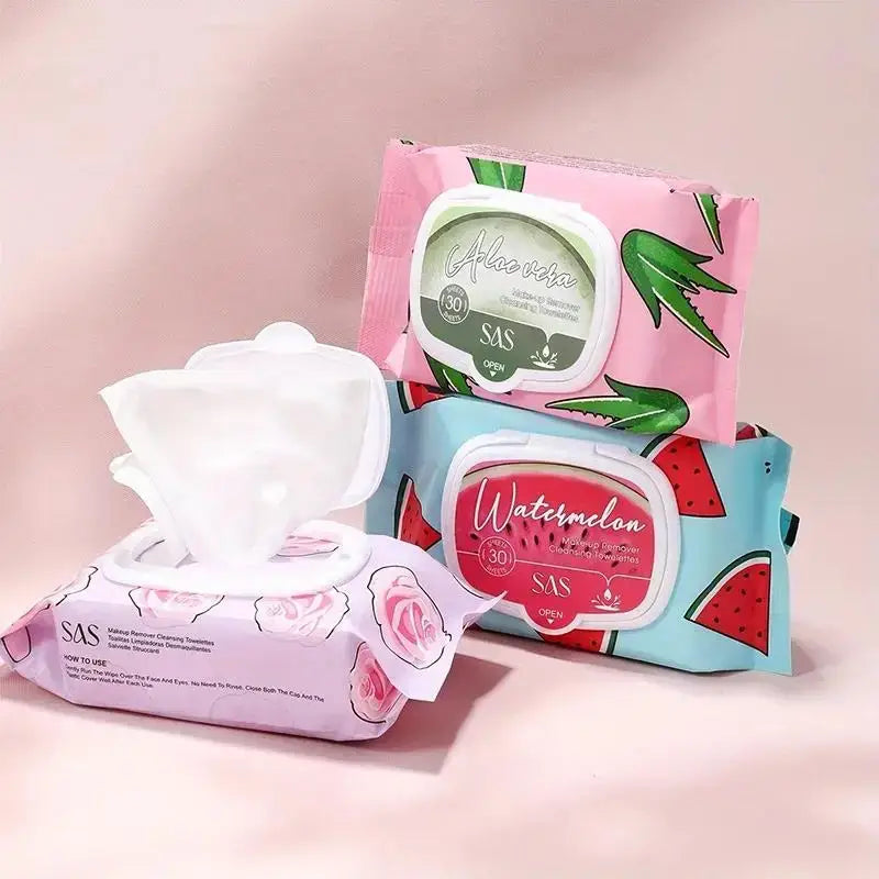 Gentle, oil-free makeup remover wipes for sensitive skin. Hypoallergenic & effective cleansing. Shop Frost Glow Cosmetics facial wipes today!