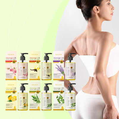 Relaxing body oil that relieves muscle soreness & fatigue. Moisturizing, firming & nourishing for smooth, radiant skin.