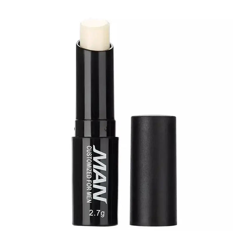 Frost Glow Cosmetics men’s lip balm gives lasting moisture, fades lip lines & fights dryness. Non-sticky daily lip care for men.