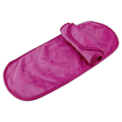 Soft microfiber makeup remover towel. Reusable, washable & gentle on skin for daily cleansing. Shop eco-friendly beauty tools at Frost Glow Cosmetics!