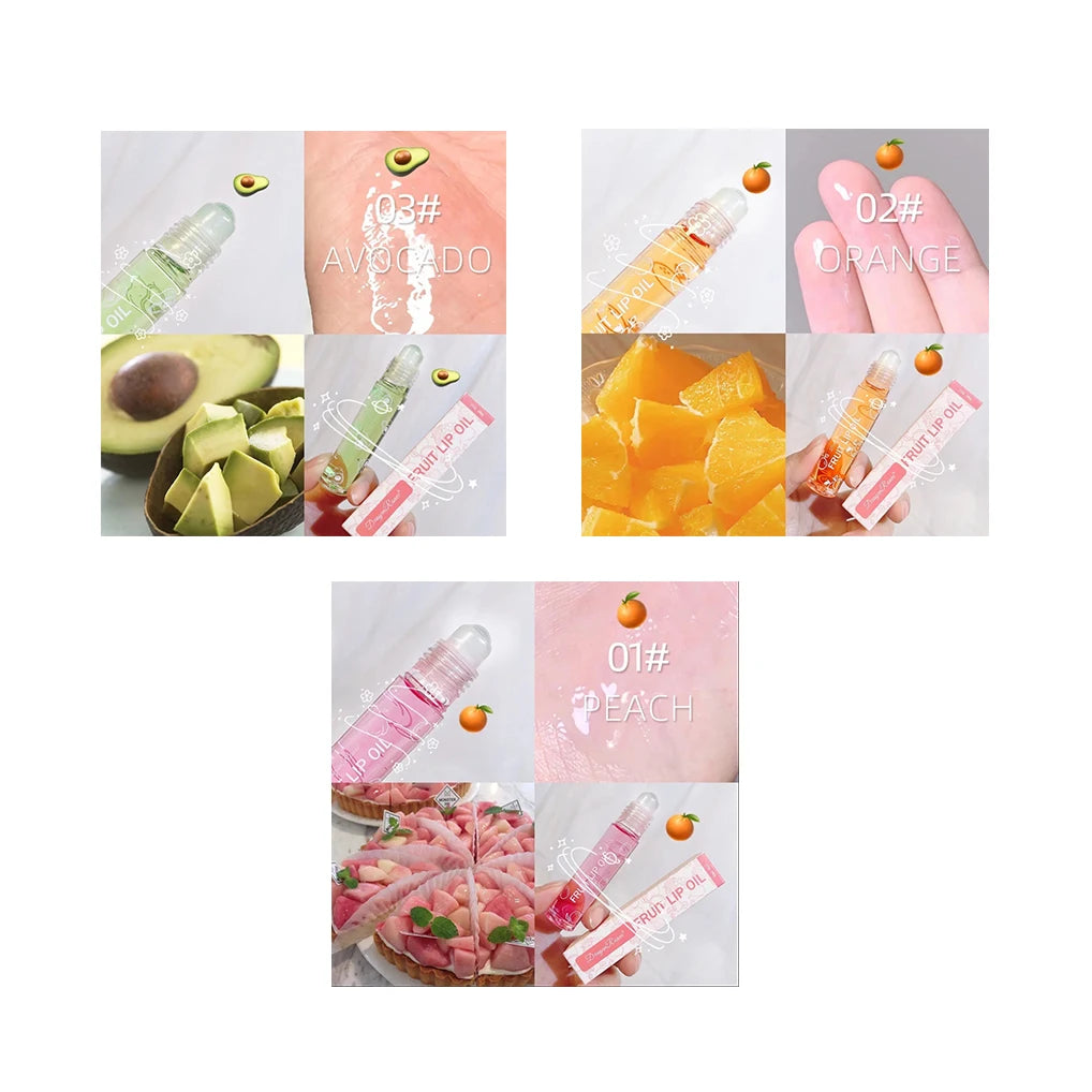 Frost Glow Cosmetics Lip Oil. Moisturizing shea fruit formula hydrates, softens & adds glossy color for healthy, dribbling lips.