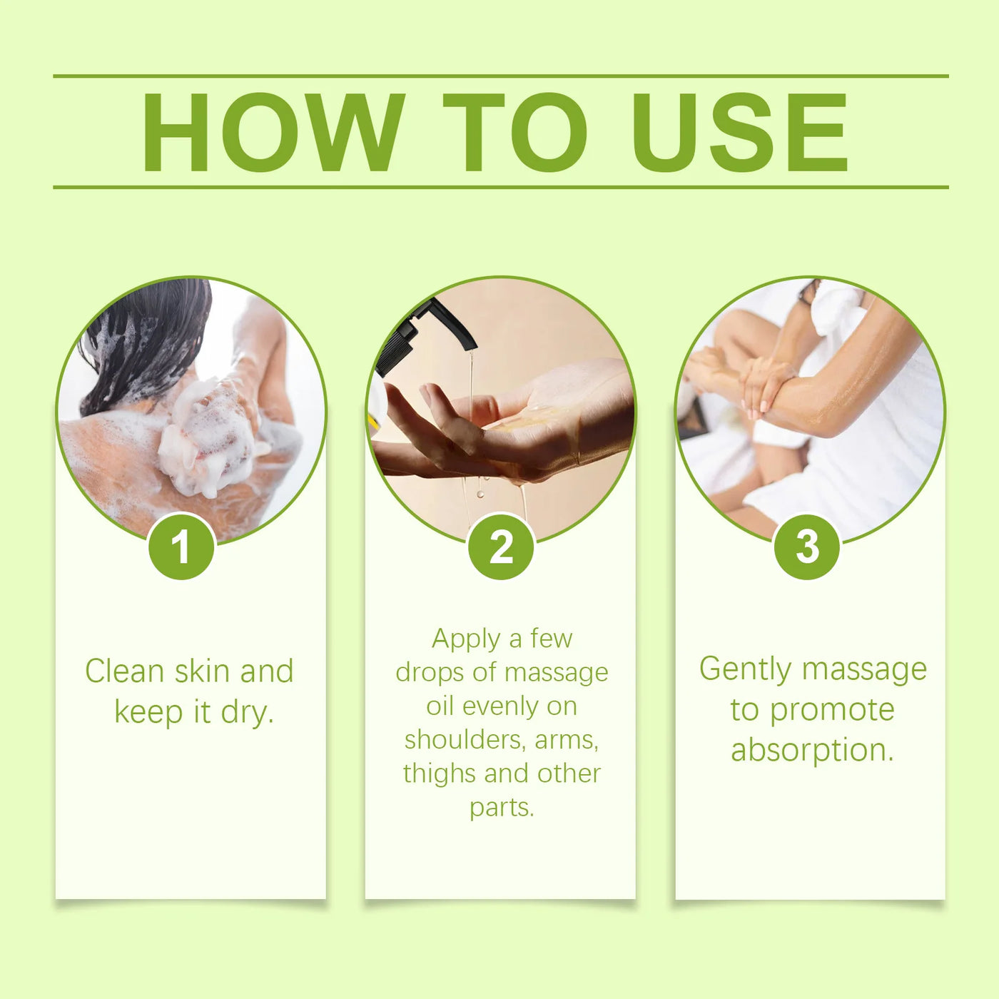 Relaxing body oil that relieves muscle soreness & fatigue. Moisturizing, firming & nourishing for smooth, radiant skin.