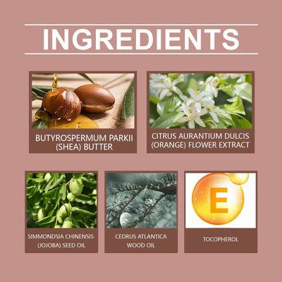 Moisturizing organic body butter with a warm cologne scent. Nourishes skin while leaving a subtle masculine fragrance.