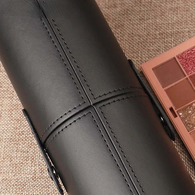 Portable brush bucket for storing makeup brushes. Choose from 2 stylish colors. Special offer: get the 2nd one at half price! Shop Frost Glow Cosmetics.