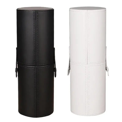 Portable brush bucket for storing makeup brushes. Choose from 2 stylish colors. Special offer: get the 2nd one at half price! Shop Frost Glow Cosmetics.