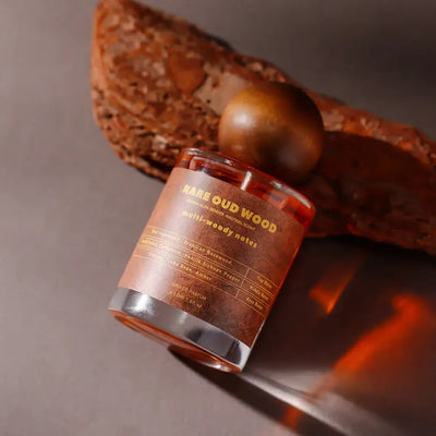 Luxury unisex 50ml perfume with oud, sandalwood & tonka. A woody Eau De Parfum for men & women with rich, lasting depth.