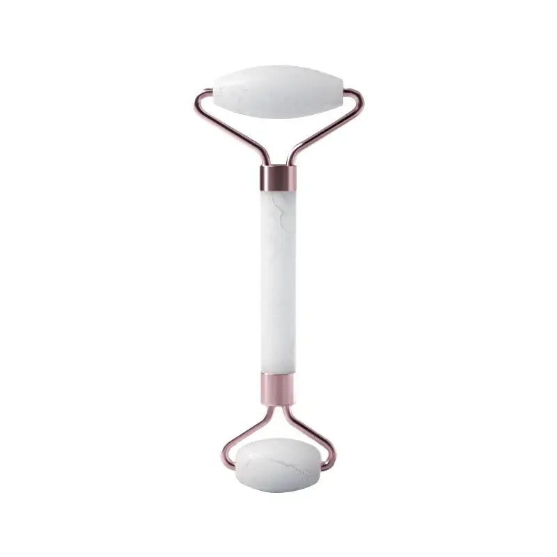 Resin roller & scraping board for face, neck & eye massage. Relieves tension, reduces puffiness & enhances skincare. Shop Frost Glow Cosmetics today!