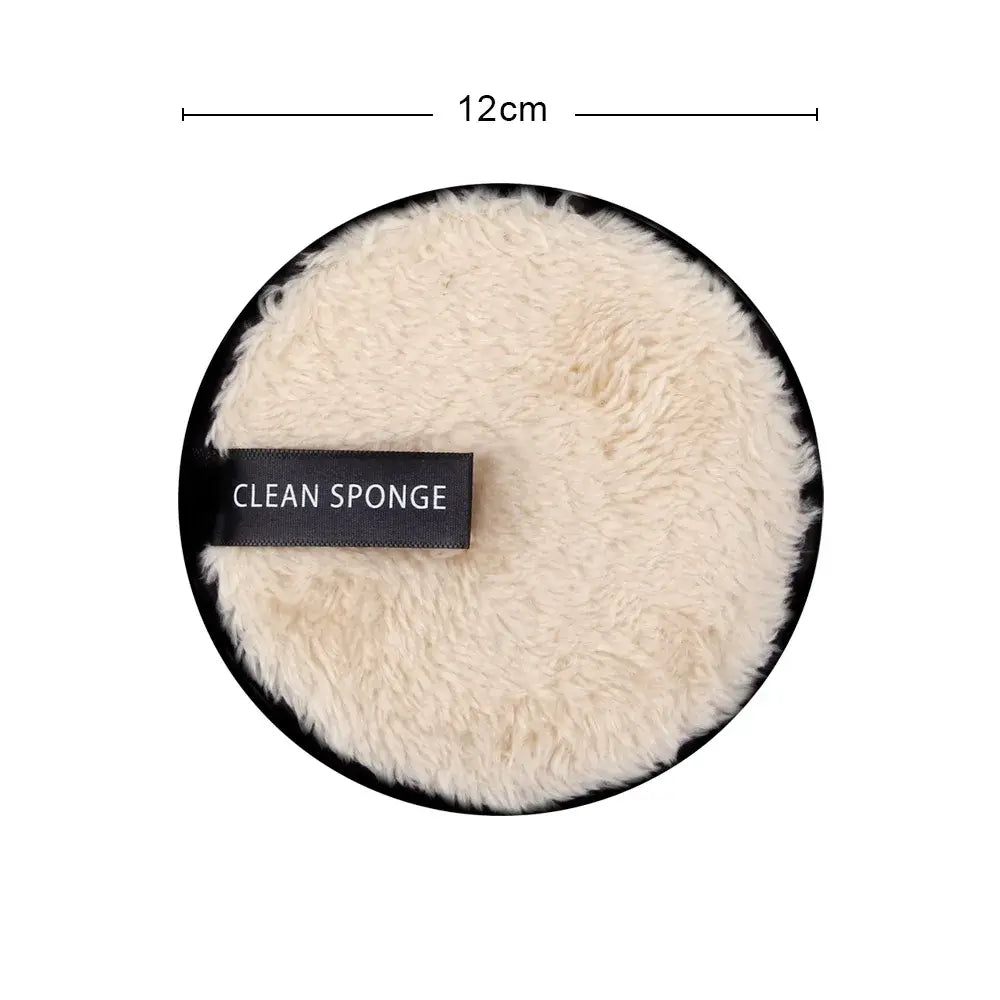 Eco-friendly reusable microfiber makeup remover pads. Double-layer, washable & gentle on skin. Shop Frost Glow Cosmetics sustainable beauty tools today!