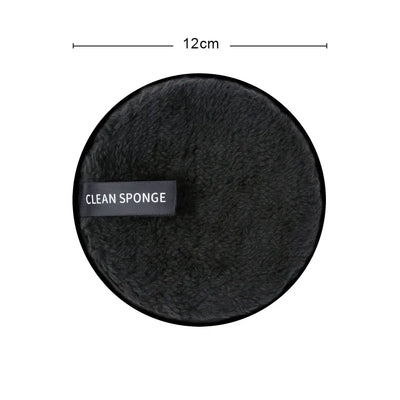 Eco-friendly reusable microfiber makeup remover pads. Double-layer, washable & gentle on skin. Shop Frost Glow Cosmetics sustainable beauty tools today!
