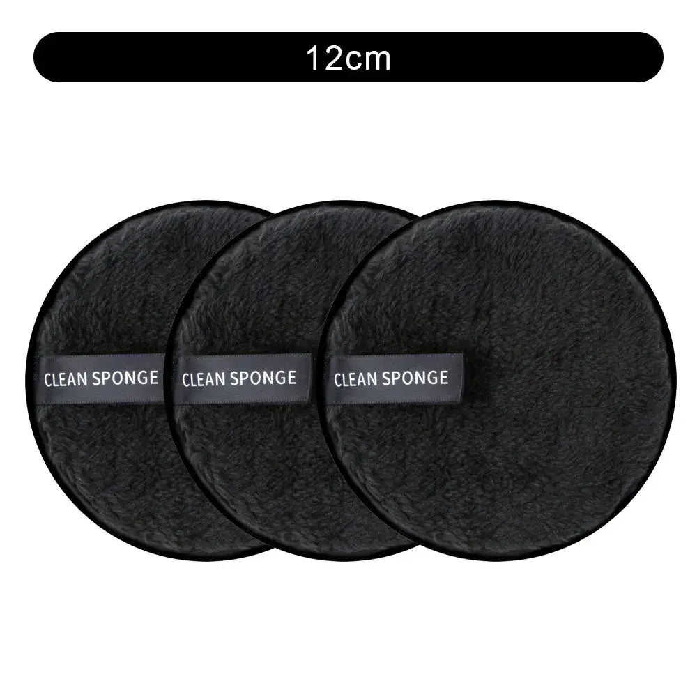 Eco-friendly reusable microfiber makeup remover pads. Double-layer, washable & gentle on skin. Shop Frost Glow Cosmetics sustainable beauty tools today!