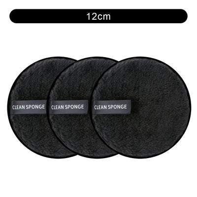 Eco-friendly reusable microfiber makeup remover pads. Double-layer, washable & gentle on skin. Shop Frost Glow Cosmetics sustainable beauty tools today!