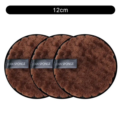 Eco-friendly reusable microfiber makeup remover pads. Double-layer, washable & gentle on skin. Shop Frost Glow Cosmetics sustainable beauty tools today!