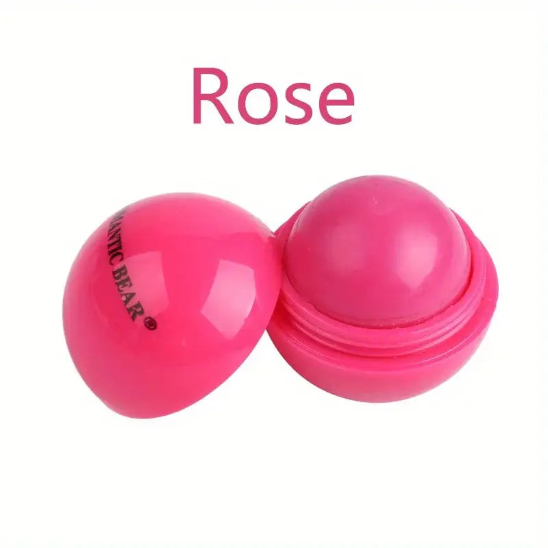 Frost Glow Cosmetics cute ball lip balm hydrates, soothes & plumps lips. Non-stick, long-lasting protection against dryness & frost cracks.