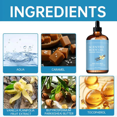 Pure plant body oil with coconut & vitamin C. Nourishes, strengthens skin barrier & improves dryness and peeling naturally.