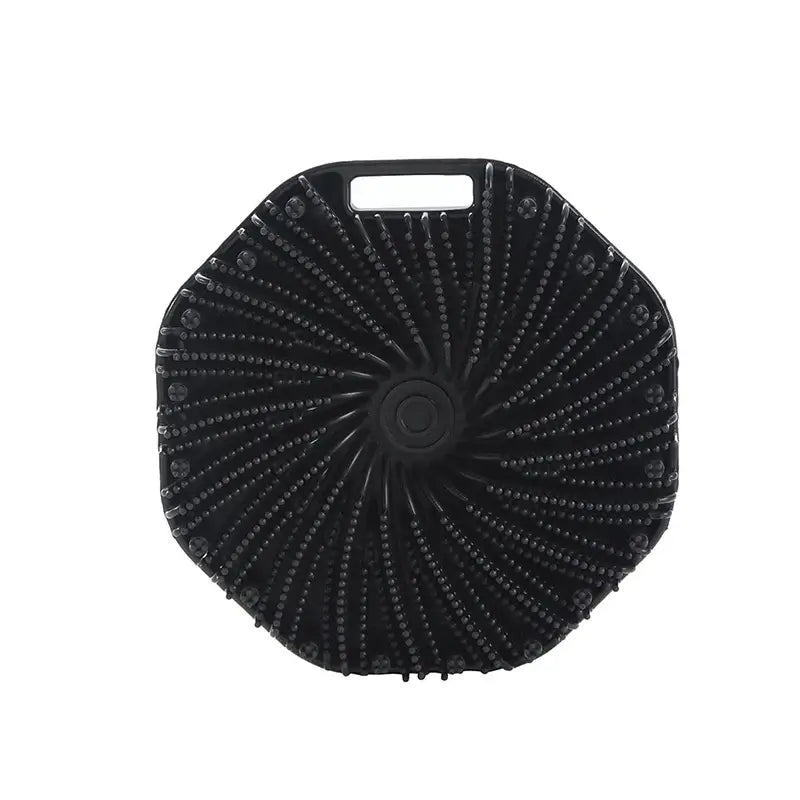 Durable silicone body scrubber for effective exfoliation. Cleanses, massages & smooths skin for a refreshing shower experience.