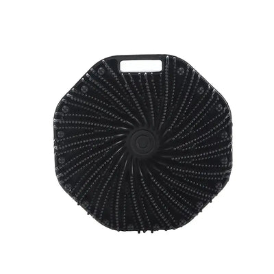 Durable silicone body scrubber for effective exfoliation. Cleanses, massages & smooths skin for a refreshing shower experience.