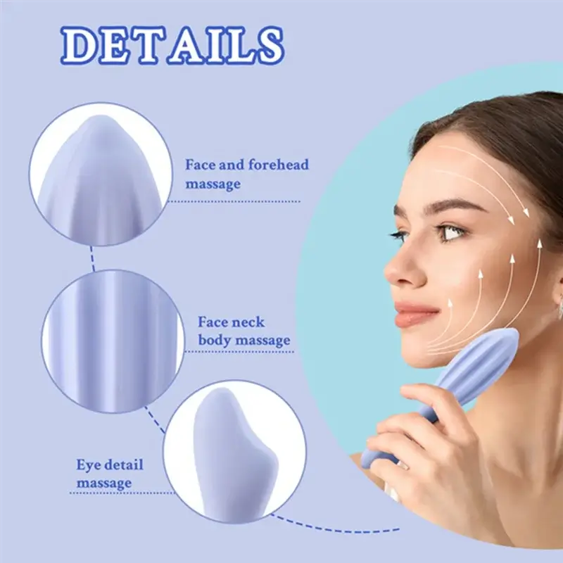 Relax & refresh with the silicone facial massage roller. Helps reduce puffiness, tiredness & sculpt face curves. Shop Frost Glow Cosmetics skincare tools.