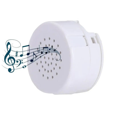 Frost Glow Cosmetics recordable plush toy voice box. DIY 30-sec sound module for custom messages, gifts & keepsakes.