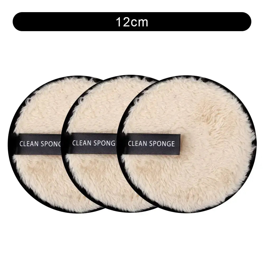 Eco-friendly reusable microfiber makeup remover pads. Double-layer, washable & gentle on skin. Shop Frost Glow Cosmetics sustainable beauty tools today!