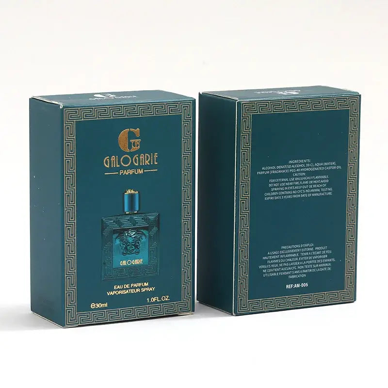 A fresh, lasting men’s perfume. 30ml Eau De Parfum designed to attract, boost confidence & leave a memorable scent.