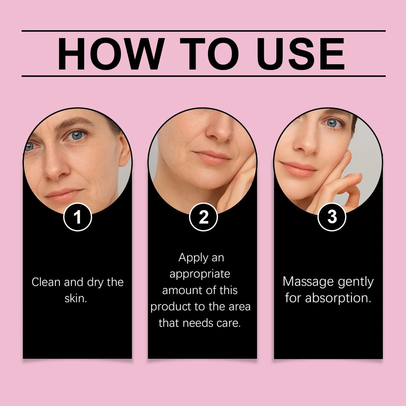 Nourishing body massage oil roll-on with castor oil. Moisturizes, repairs dryness & lightens fine lines for smooth, radiant skin.