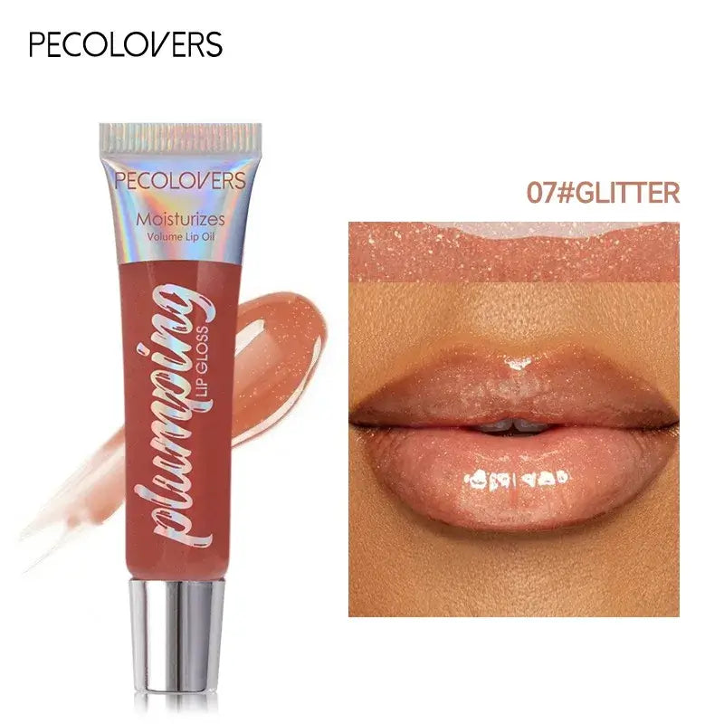 Frost Glow Cosmetics Lip Gloss – Multi-color, clear, moisturizing gloss & balm in one. Hydrates lips with natural shine & comfort.
