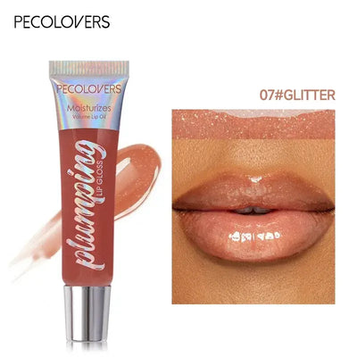 Frost Glow Cosmetics Lip Gloss – Multi-color, clear, moisturizing gloss & balm in one. Hydrates lips with natural shine & comfort.