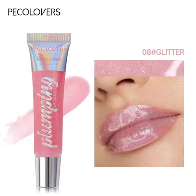 Frost Glow Cosmetics Lip Gloss – Multi-color, clear, moisturizing gloss & balm in one. Hydrates lips with natural shine & comfort.