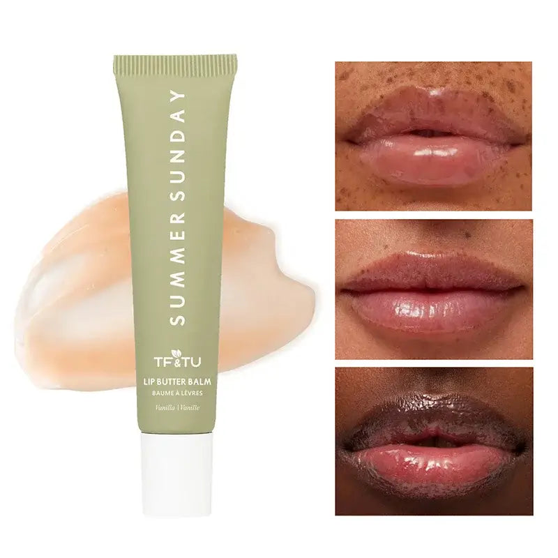 Frost Glow Cosmetics lip balm with lasting hydration. Smooths lip lines, nourishes & softens for daily lip care. Perfect summer moisture.